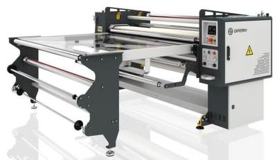 Photo of Diferro Calenders – Sublimation Calender Presses – All Models featuring a sealed oil-filled heated drum – Including DP-series, MP-series, DM-series, DE-series, DR-series, DX-series, DF-series