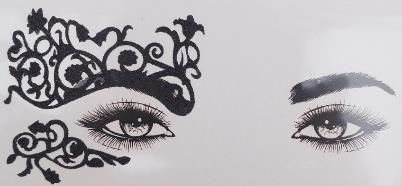 Photo of 8 designs of Vice Versa Boutique Face Stickers