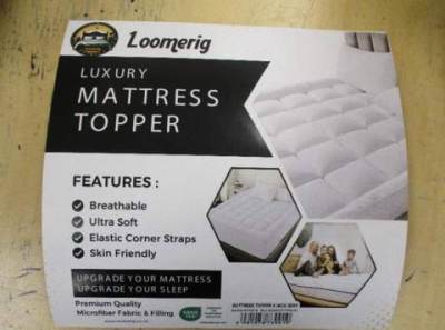 Photo of Loomerig Luxury Double Mattress Topper