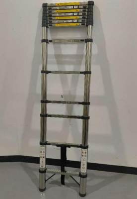 Photo of Stainless Steel Telescopic Ladder 3.8m