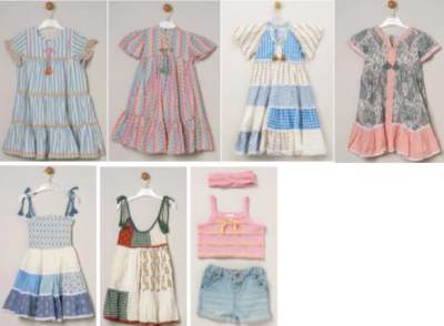 Photo of Miss Summer Dresses and Outfit Sets sold by Next and Matalan (2507-0080 and 2507-0076)