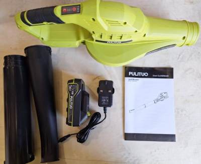 Photo of Pulito Cordless Leaf Blower sold via Amazon