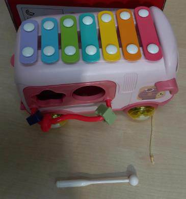 Photo of Baby Toy Series Baby Puzzle Bus sold via Amazon