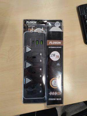 Photo of Floson 2m Extension Socket (2507-0010a)