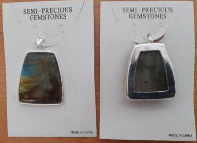Photo of Labradorite Mixed Stone Pendant sold via Shop TJC Limited