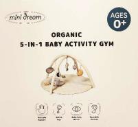 Photo of MiniDream Organic 5-in-1 Baby Activity Gym sold via Amazon (2504-0139c)