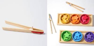 Photo of GRIMM’s Wooden Toy Tweezers