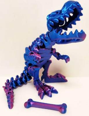 Photo of Togetdream 3D Printed Dinosaur Toy sold via Amazon