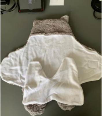 Photo of Jusanbaby Fleece-lined Hooded Sleeping Bag sold via Vicedeal