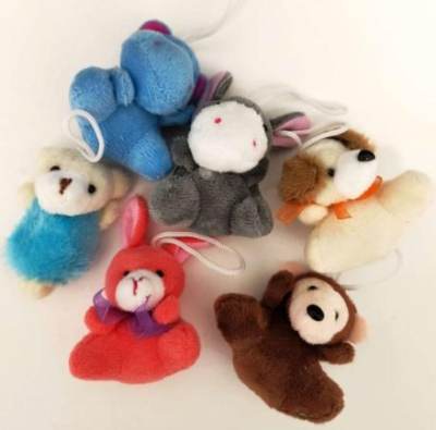 Photo of Haconba 124-Pack Mixed Animal Mini Plush Toys sold via Amazon