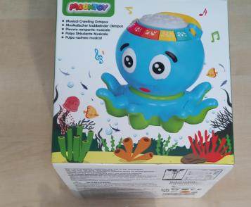 Photo of Moontoy Musical Crawling Octopus sold via Amazon