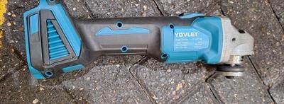 Photo of Yovlet Angle Grinder and Drill Power Tool Set