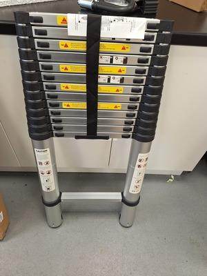 Photo of TEEMZA 4.9M Telescopic Ladder sold via Amazon
