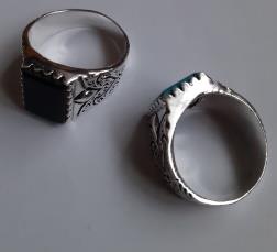 Photo of Gold and silver-coloured bracelets and ring sold by Gecko Gifts Limited