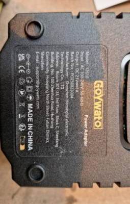 Photo of Goywato Cordless Impact Driver sold via Amazon
