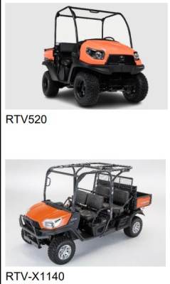 Photo of Kubota RTV Utility Vehicle Bolts and Nut