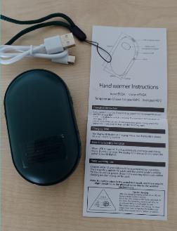 Photo of Electric Rechargeable Hand Warmer sold via Amazon and eBay