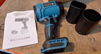 Photo of HOIIME Cordless Leaf Blower sold via Amazon