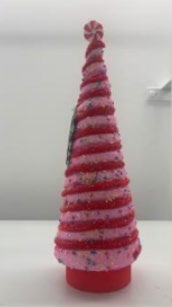 Photo of Matalan Stripe Tree Christmas Decoration