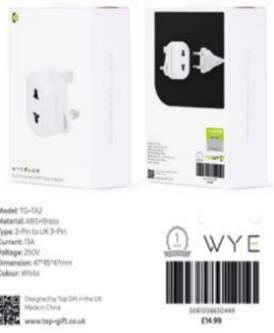 Photo of Travel Adapter TG-TA2