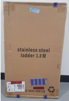 Photo of LMSTARZ 3.8m Telescopic Ladder sold via Amazon