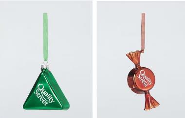 Photo of Quality Street Sweet Glass Baubles sold by John Lewis