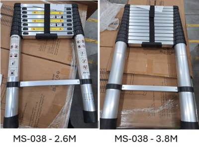 Photo of Telescopic Ladders MS-038 (2.6M and 3.8M)