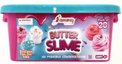 Photo of Ammy Glow Butter Slime Kit (Pack of 20) sold via Amazon