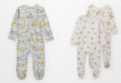 Photo of TU Children’s Sleepsuits