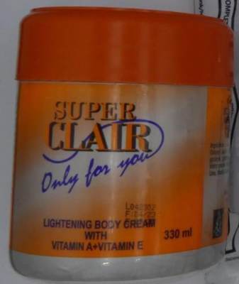 Photo of Super Clair Lightening & Bleaching Body Cream with Vitamin A & E
