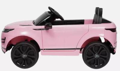 Photo of Range Rover Evoque Ride On Toy 12V Pink sold by Argos