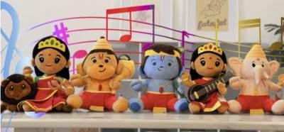 Photo of Modi Toys Mantra singing plush toys sold via Amazon
