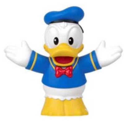 Photo of Donald and Daisy Duck Figurines supplied in Little People Mickey & Friends Figure Pack