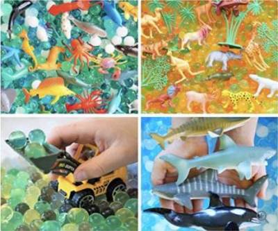 Photo of SENSORY4U Water Beads Sensory Bin Therapy Kit