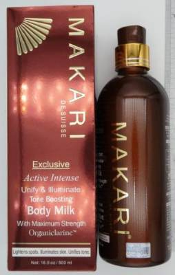 Photo of Makari Exclusive Active Intense Tone Boosting Body Milk sold via eBay