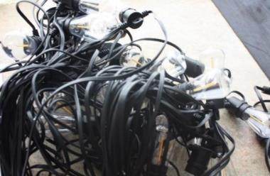Photo of Globelit LED String Lights sold via Amazon (2407-0040 and 2407-0044)