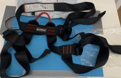 Photo of Thicken Professional Climbing Harness sold via Wish