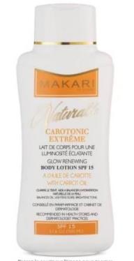Photo of Makari Naturalle Carotonic Extreme Glow Renewing Body Lotion SPF 15