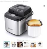 Photo of Briskind 19-in-1 Compact Bread Maker Machine sold via Amazon and eBay
