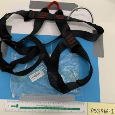 Photo of Freedoui Red and Black Climbing Harness sold via Amazon