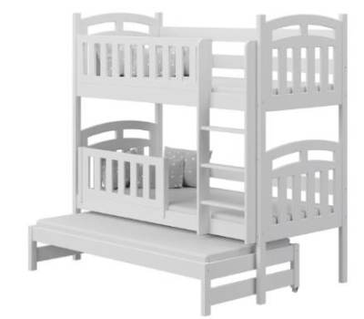 Photo of Noah Bunkbed and Trundle Bed and Matsen Mattress