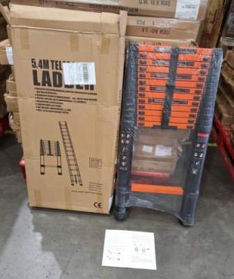 Photo of MLHY 5.4m Telescopic Ladder sold via Amazon