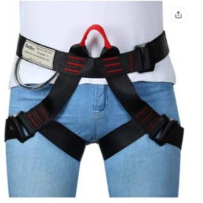 Photo of Black and Red Climbing Harness sold via Wish