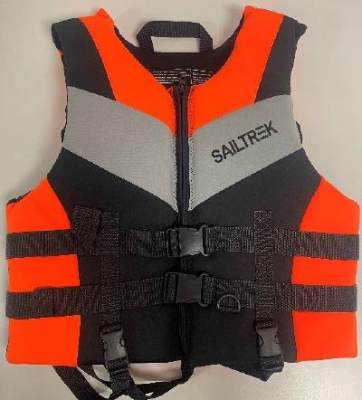 Photo of Sailtrek Orange Vest Style Life Jacket sold via AliExpress