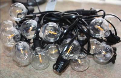 Photo of String Lights, G40 sold via Amazon