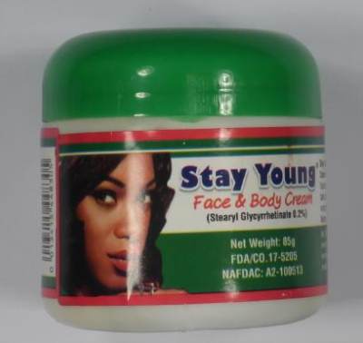 Photo of Stay Young Face & Body Cream sold via eBay