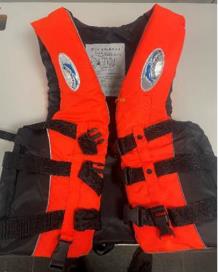 Photo of Outdoor Adult Adjustable Life vest with whistle sold via AliExpress