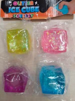 Photo of Glitter Ice Cube Squeezy Toy