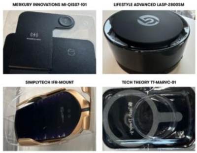 Photo of Merkury Innovations, Lifestyle Advanced, Simplytech and Tech Theory Wireless Chargers sold by TK Maxx