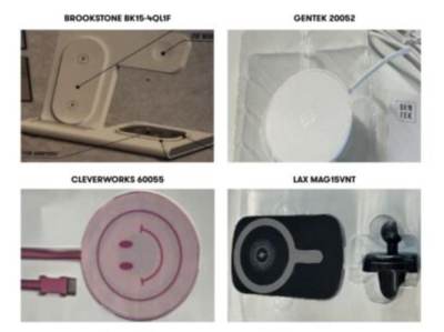 Photo of LAX, Gentek, Cleverworks and Brookstone Wireless Chargers sold by TK Maxx
